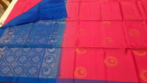 SOFT SILK SAREE WITH BLOUSE